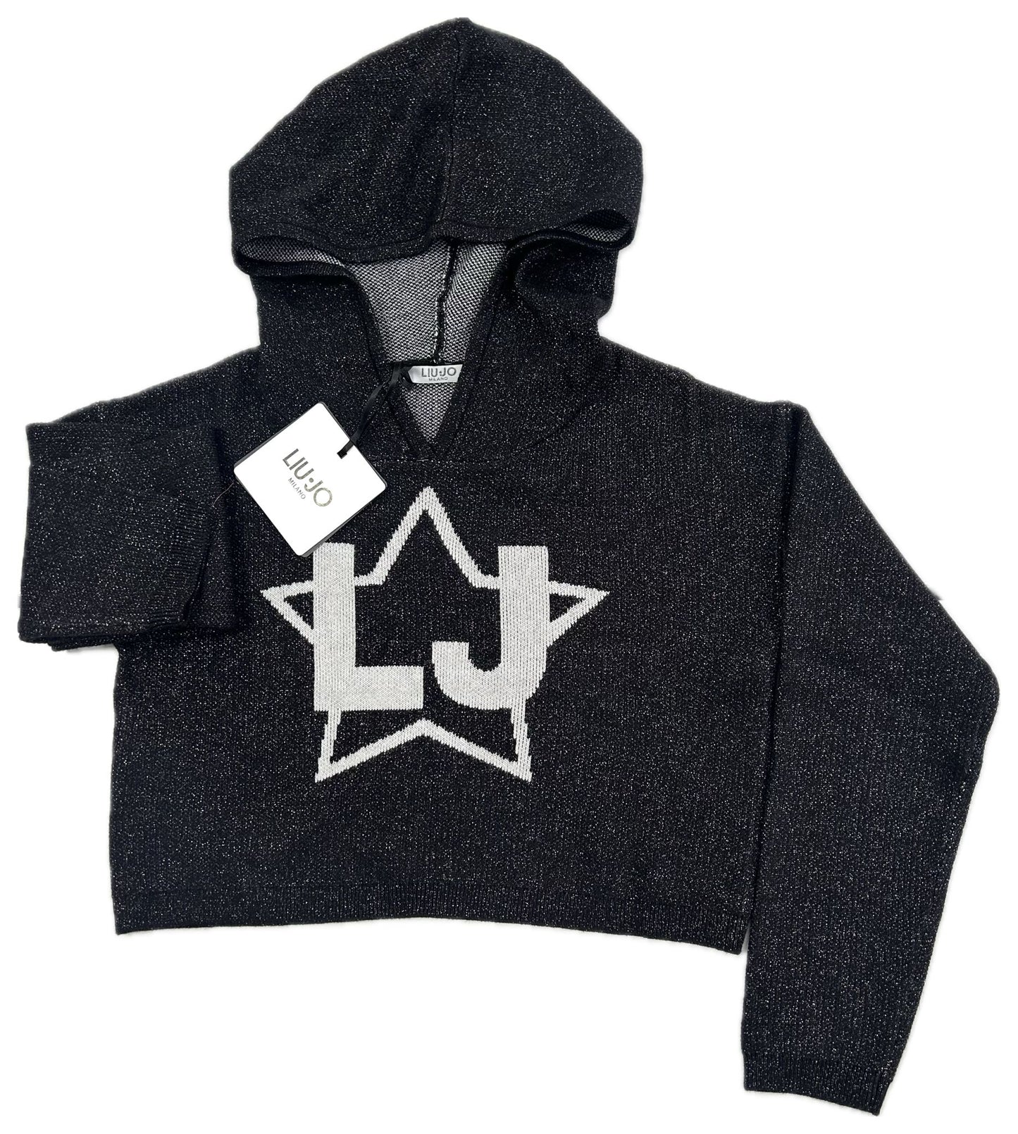 Liu-Jo Felpa Black Lurex