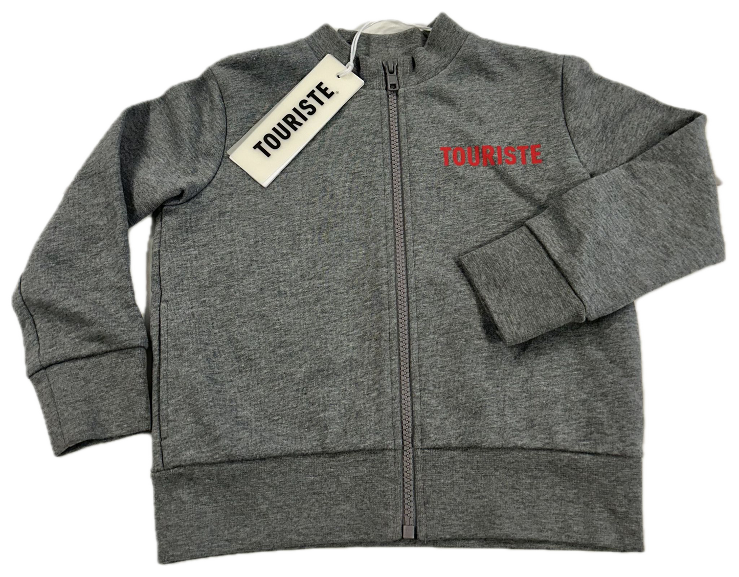 Touriste Felpa Zip Grey