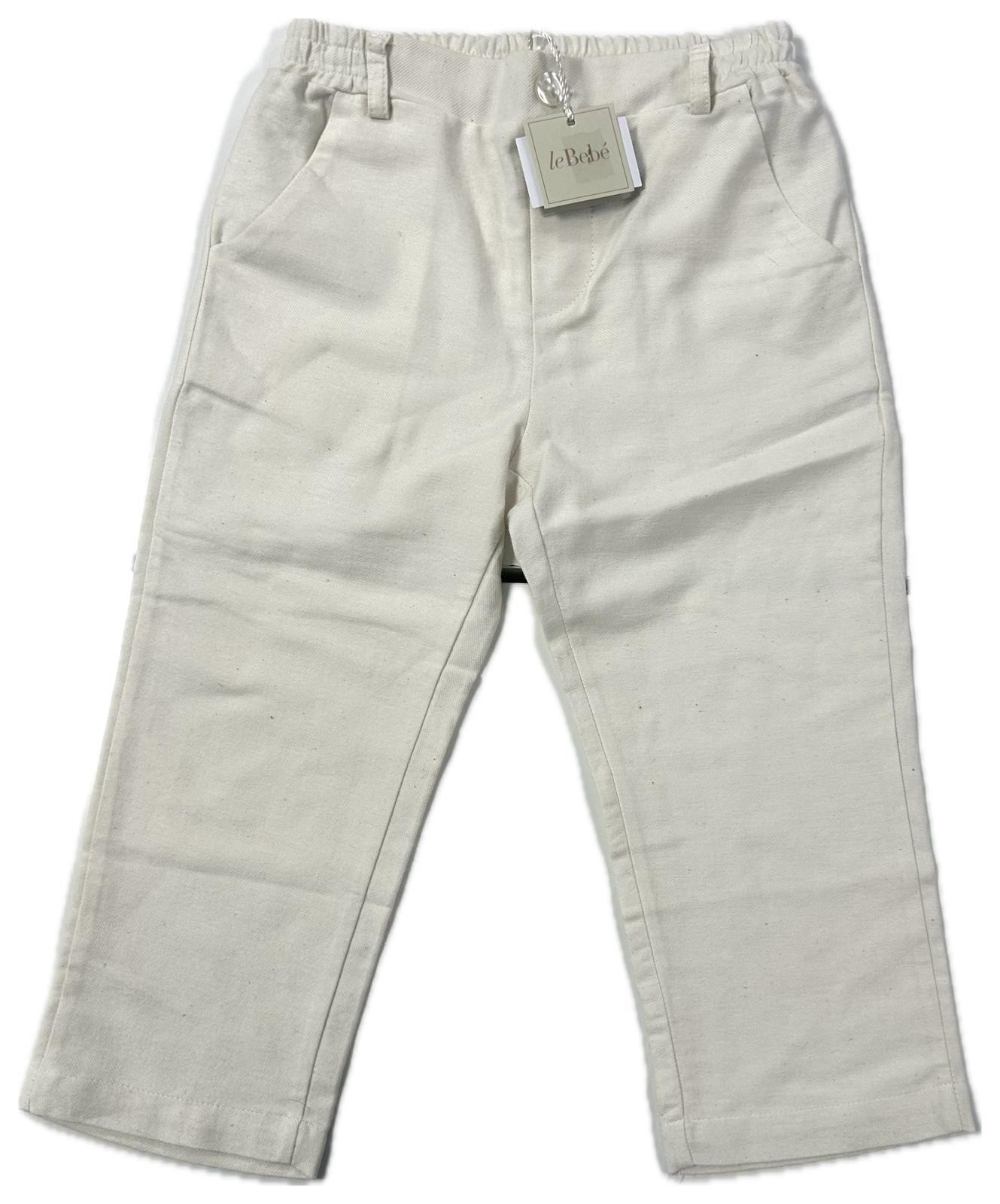 Le bebè pantaloni cotone e lino