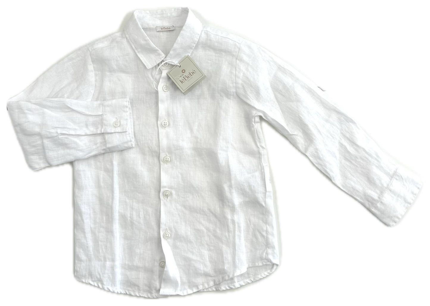 Le Bebè Camicia Lino Bimbo