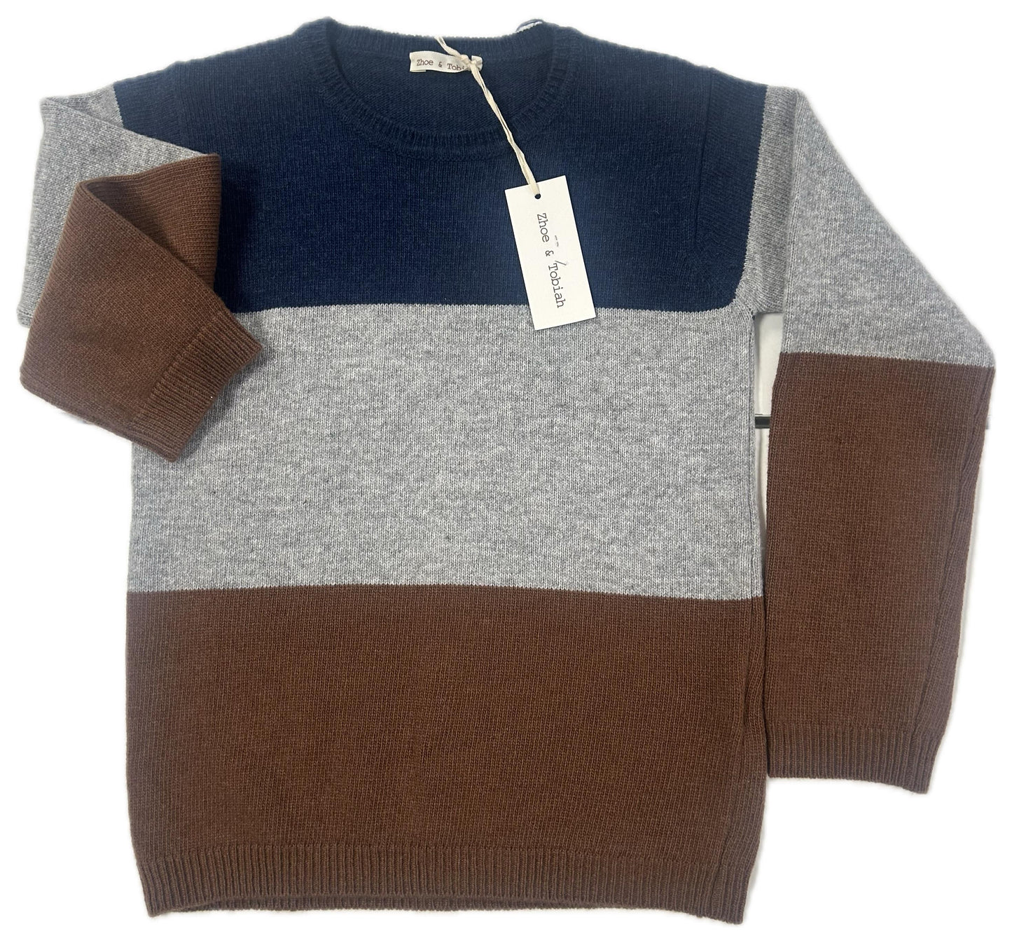 Zhoe e Tobia maglione a righe