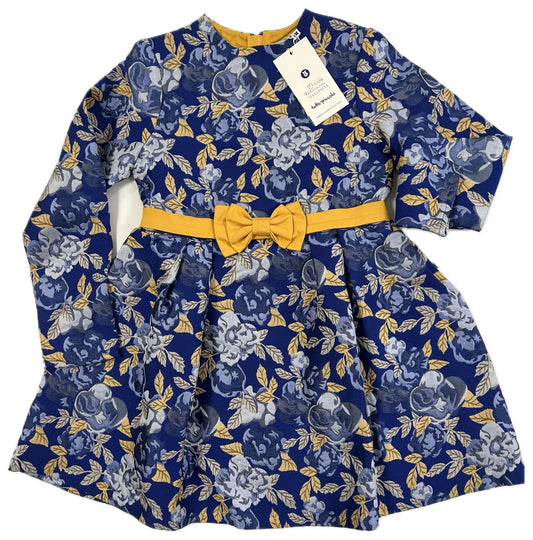 Tutto Piccolo Abito Blu Fiori