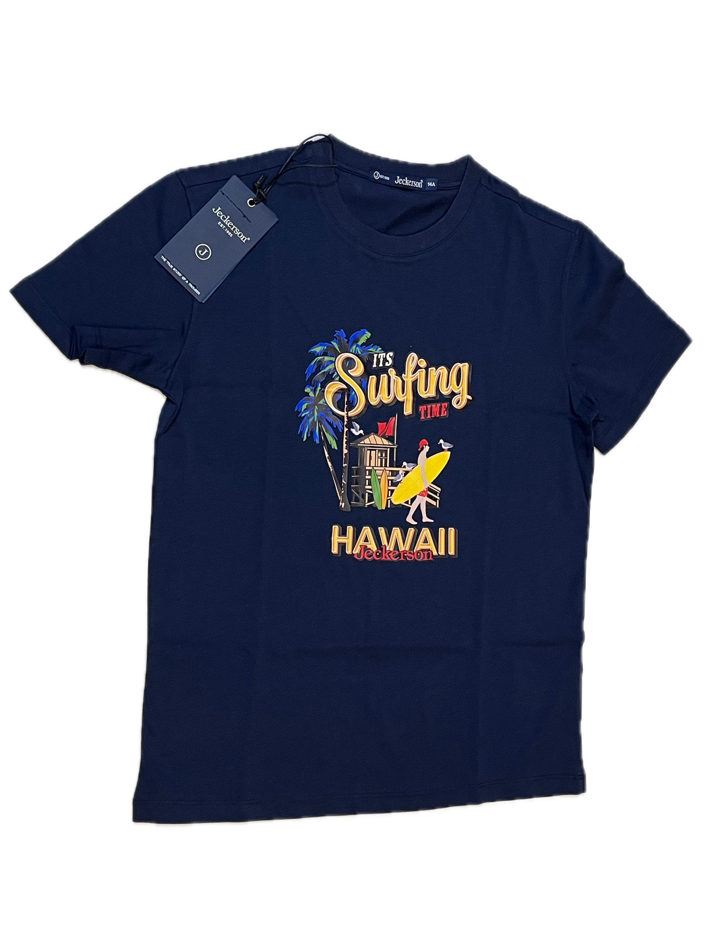 Jeckerson T-Shirt Blue Hawaii