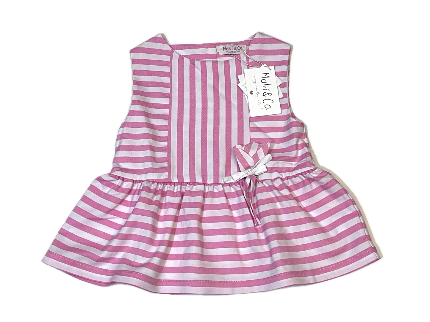 Malvi&co Abito Righe