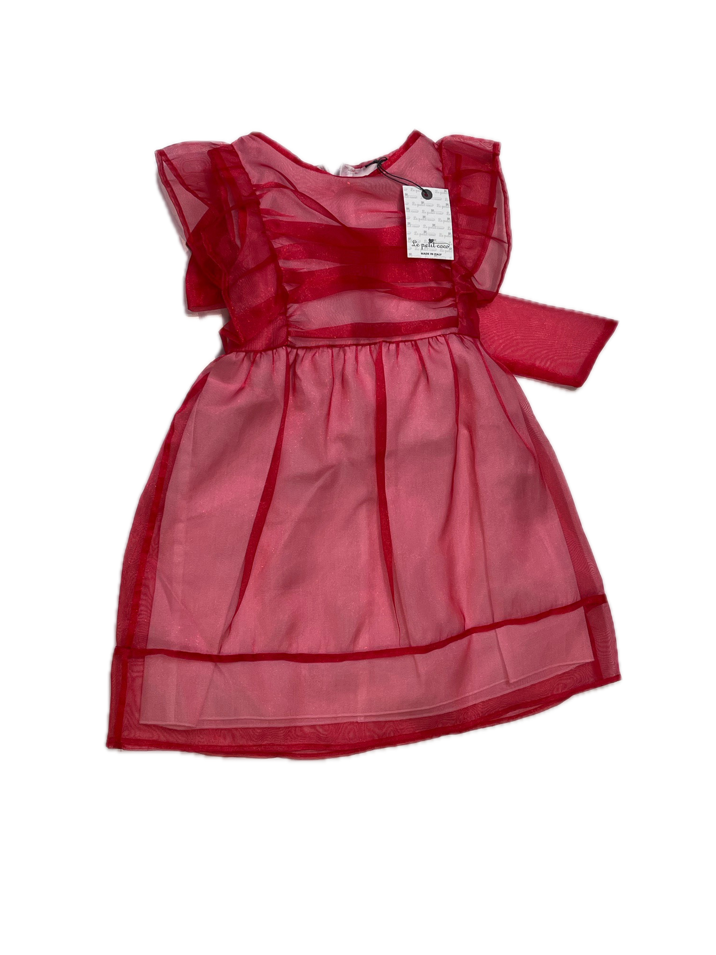 Le Petit Coco Abito Rosso