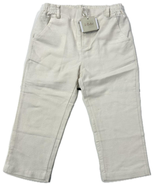 Le bebè pantaloni cotone e lino