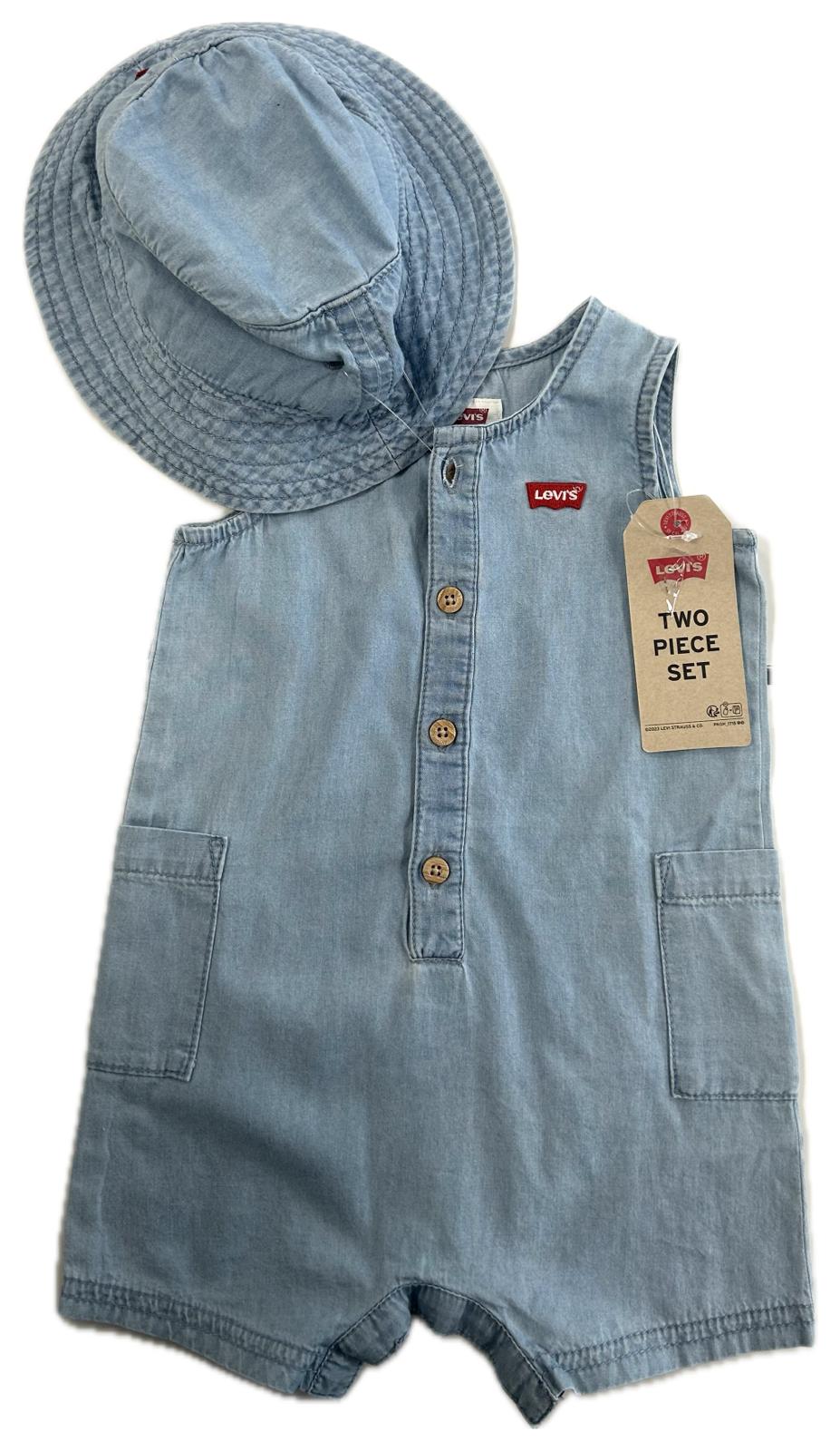 LEVI's Baby Romper & Hat