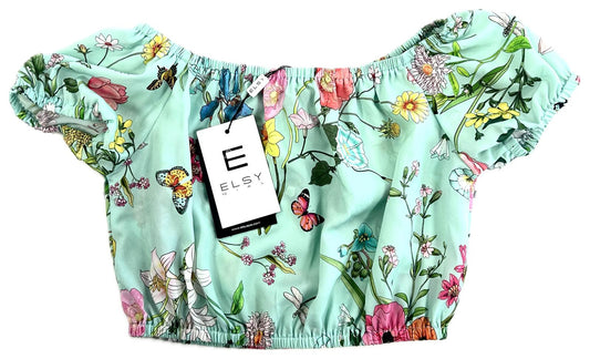 Elsy Girl Top Floreale V