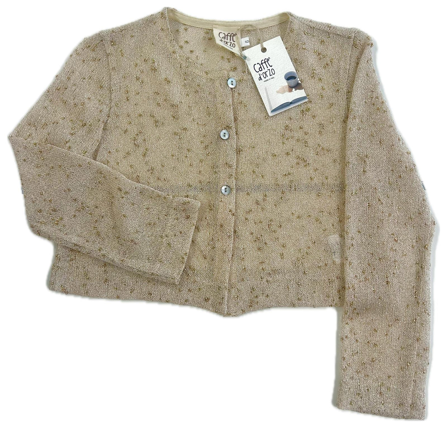 Caffè d'Orzo Cardigan Lurex