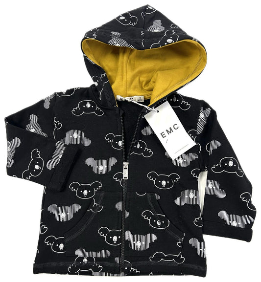 ECM felpa con cappuccio e zip