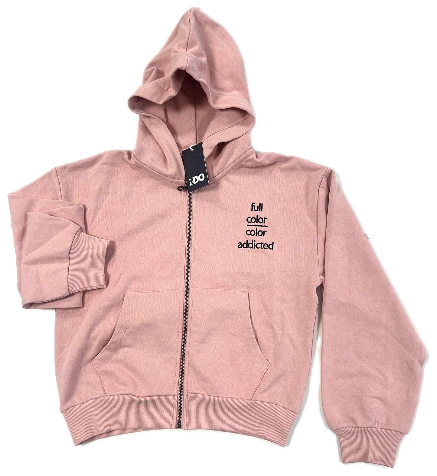 iDo felpa con cappuccio e zip