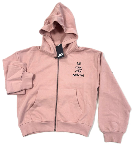 iDo felpa con cappuccio e zip