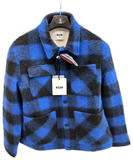 MSGM giaccone quadri