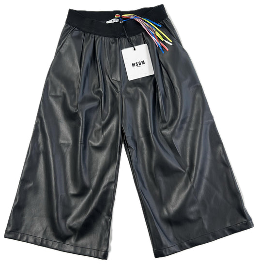 MSGM pantalone ecopelle